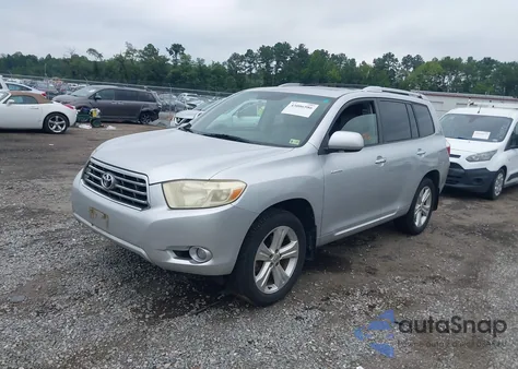 2008 Toyota Highlander Limited from USA, damaged, VIN JTEES42A382082217